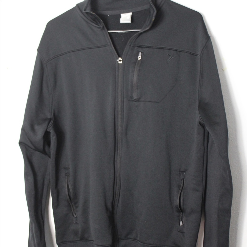 Black Zip-Up